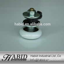 Pulley for tempered glass window and door